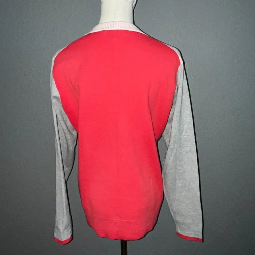 Peter Millar JULIA Women's Color-block Crew Neck Pullover Sweater -NWOT - Size L